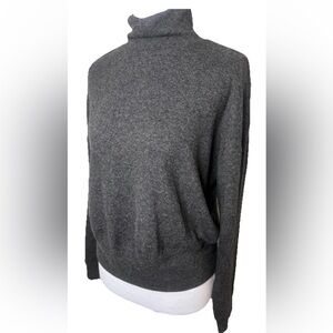 NWT Velvet by Graham & Spencer Charcoal Knit Sweater